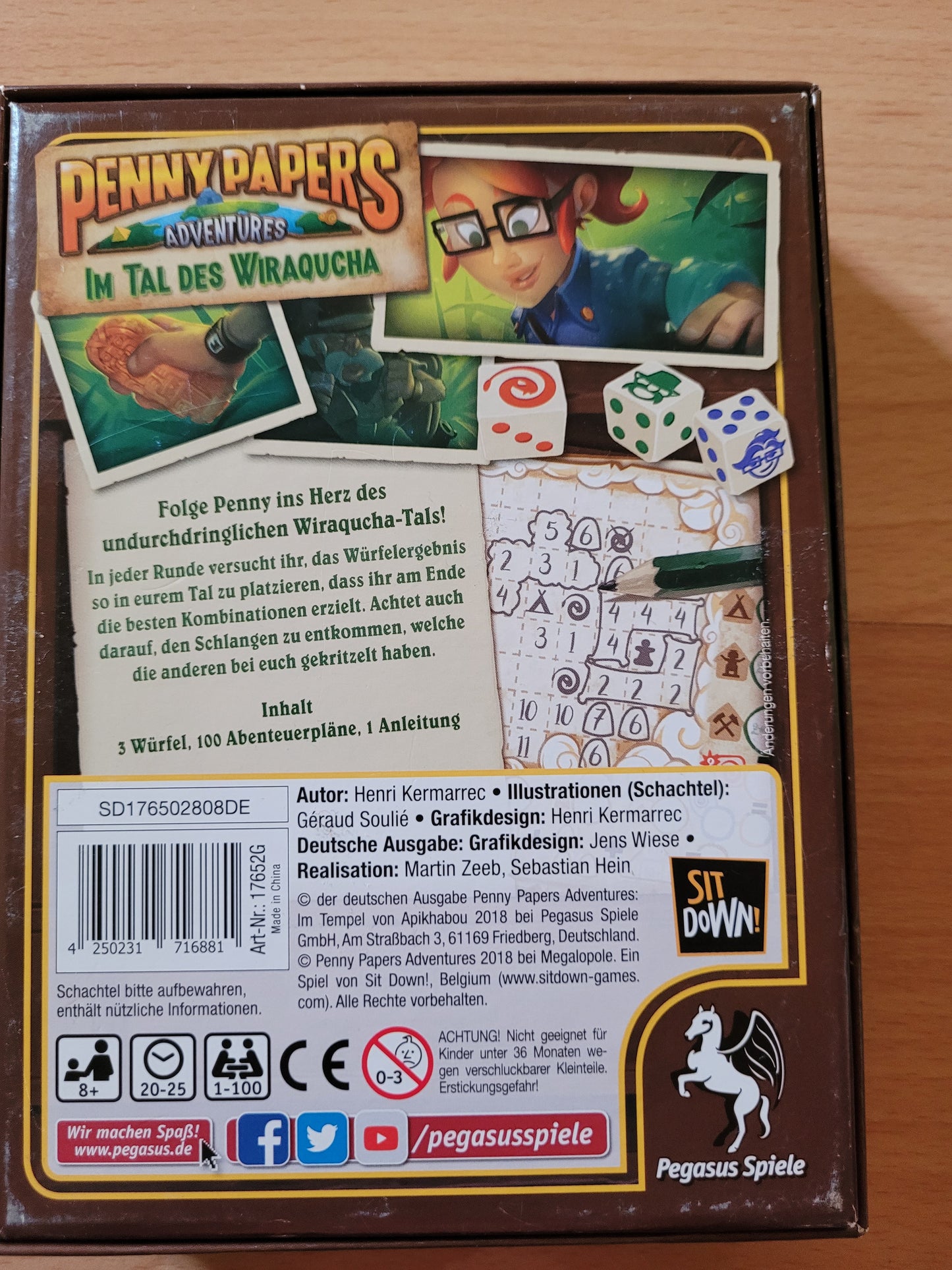 Penny Papers - Im Tal des Wiraqucha