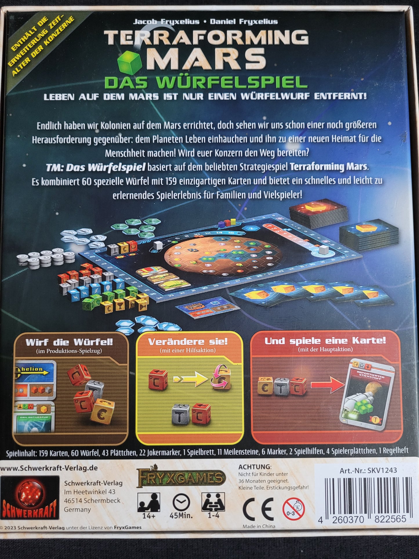 Terraforming Mars - Das Würfelspiel