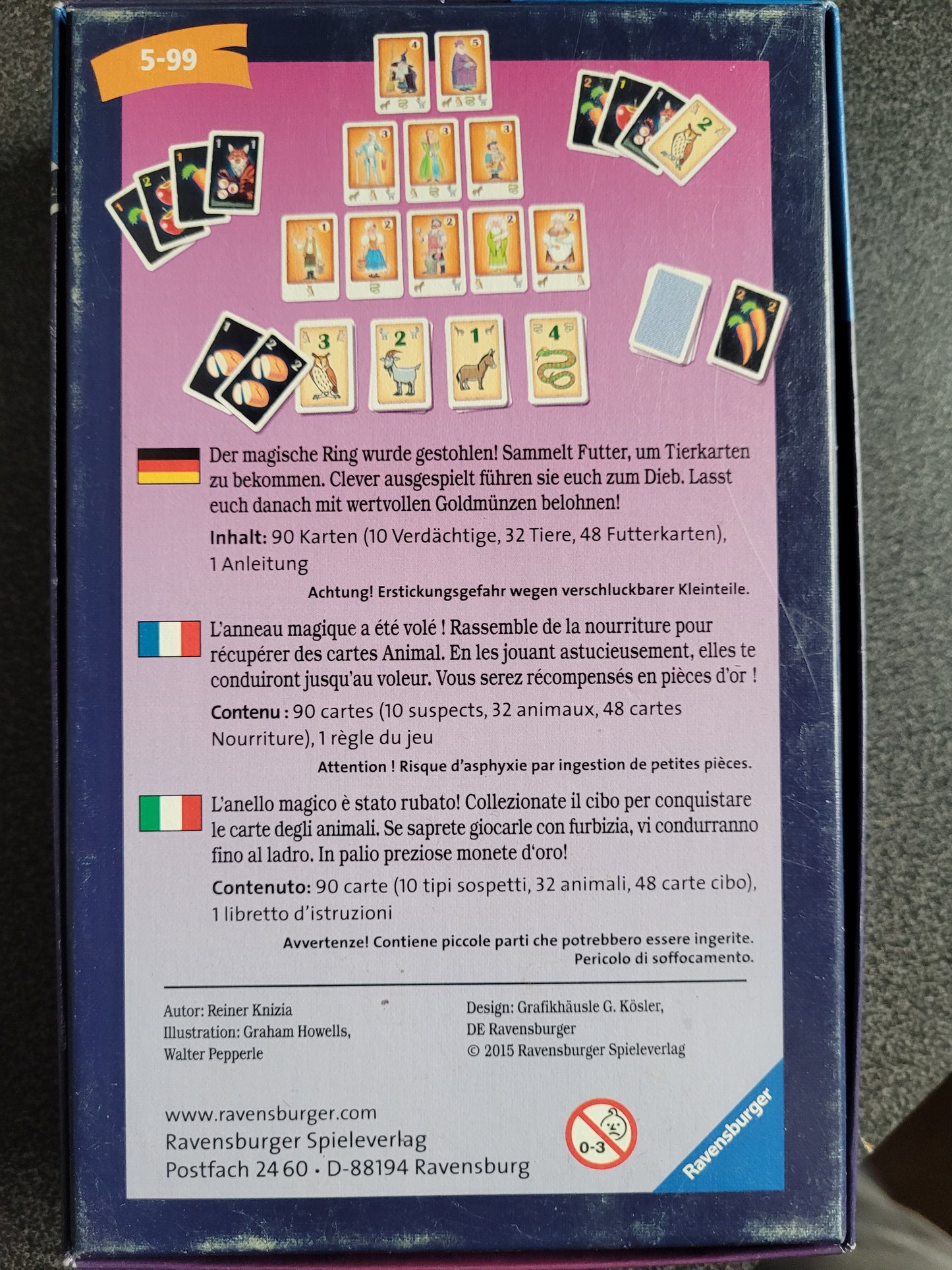 Wer war's? - Das Kartenspiel