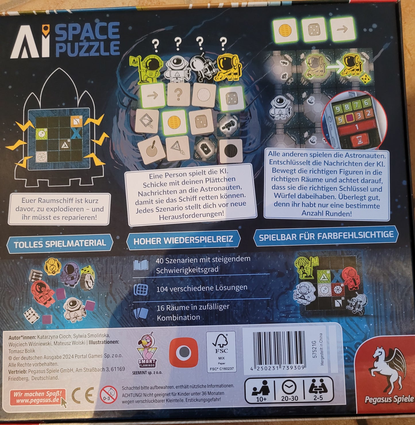 A.I. Space Puzzle