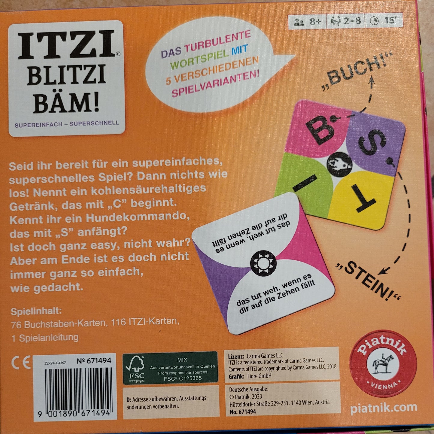 Itzi Blitzi Bäm