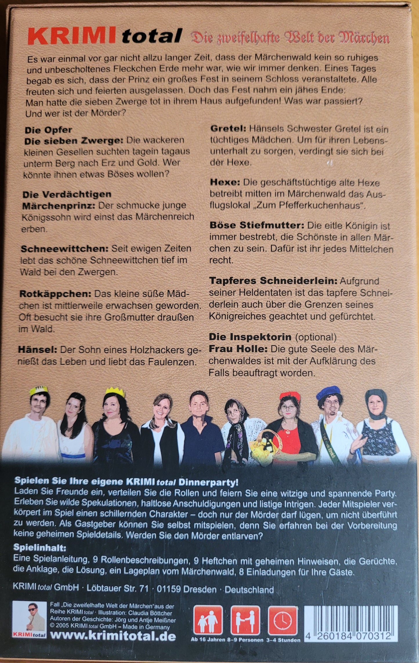 Krimi Total - Die zweifelhafte Welt der Märchen