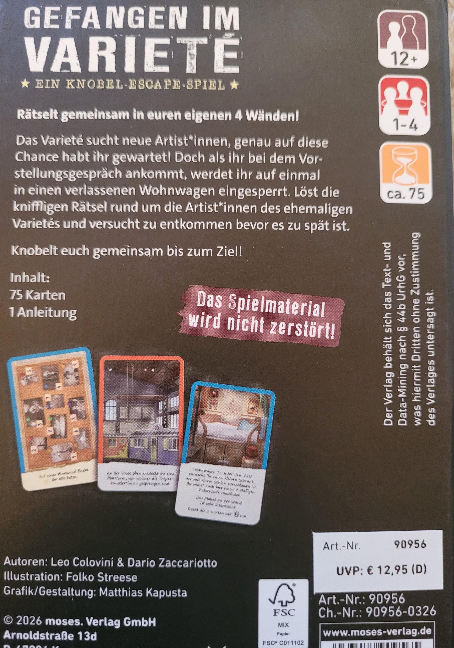 Gefangen im Variete