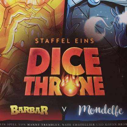 Dice Throne S1-K1 - Barbar vs. Mondelfe