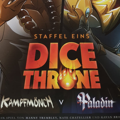 Dice Throne S1-K2 - Kampfmönch vs. Paladin