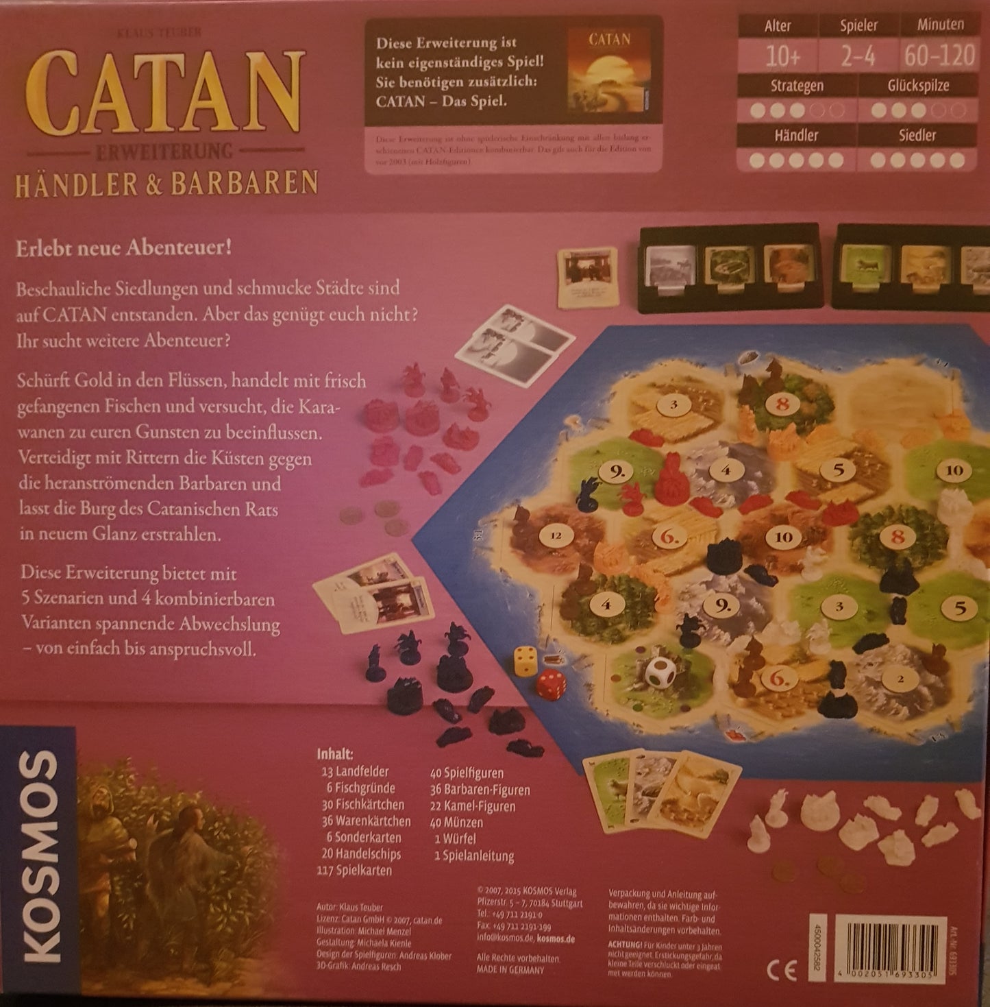 Catan - Händler & Barbaren