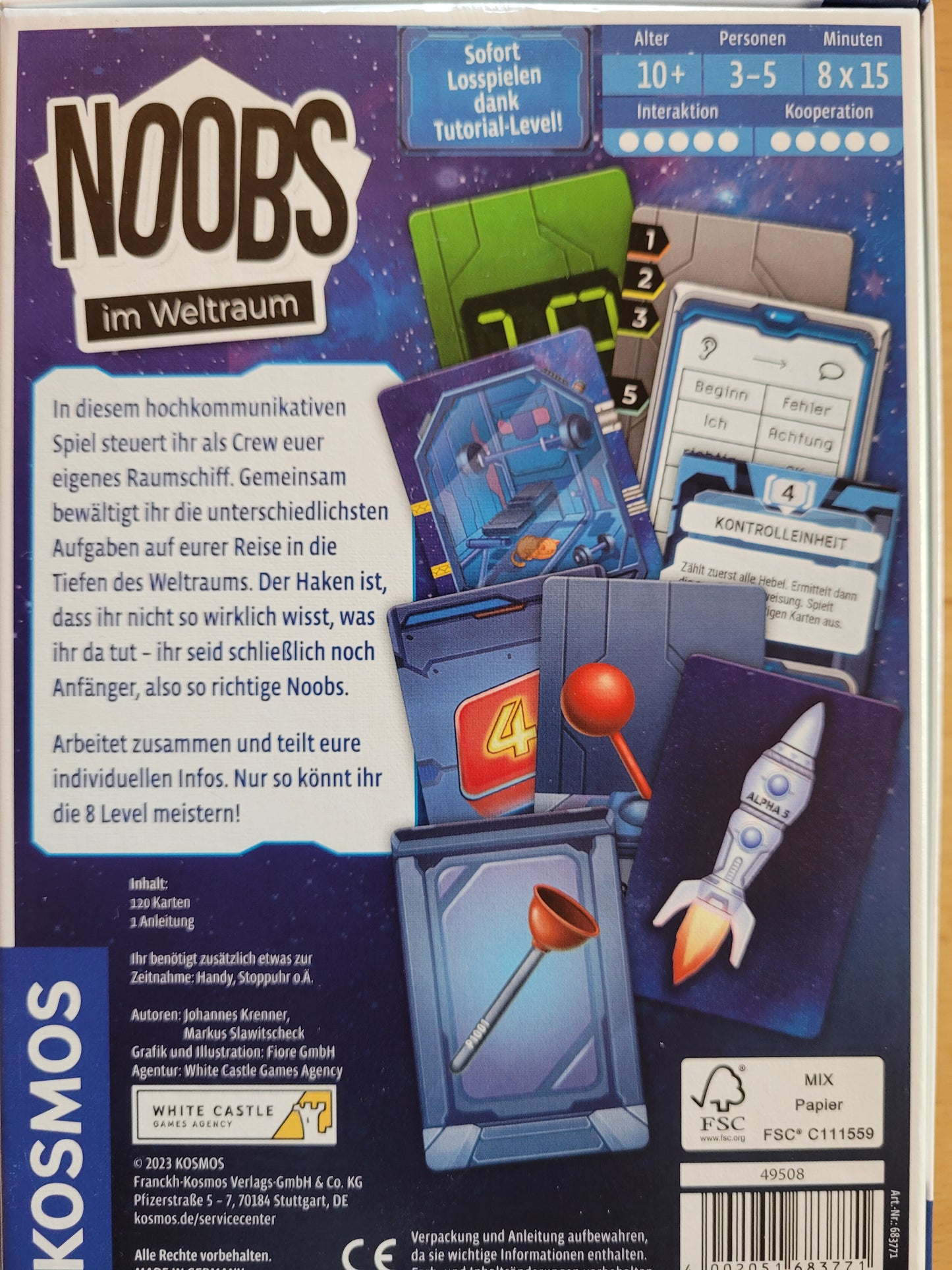 Noobs im Weltraum