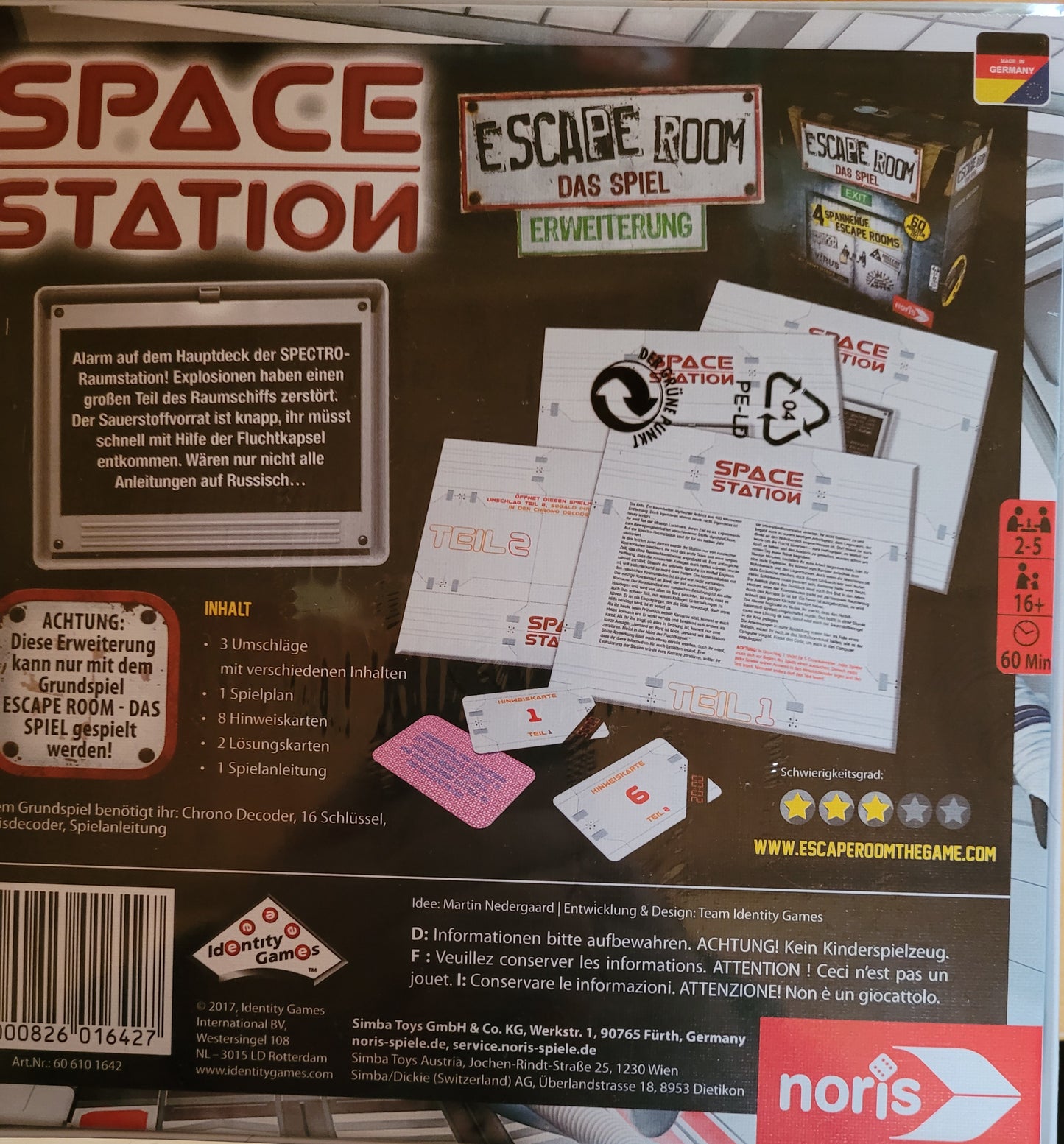 Escape Room - Space Station Erweiterung