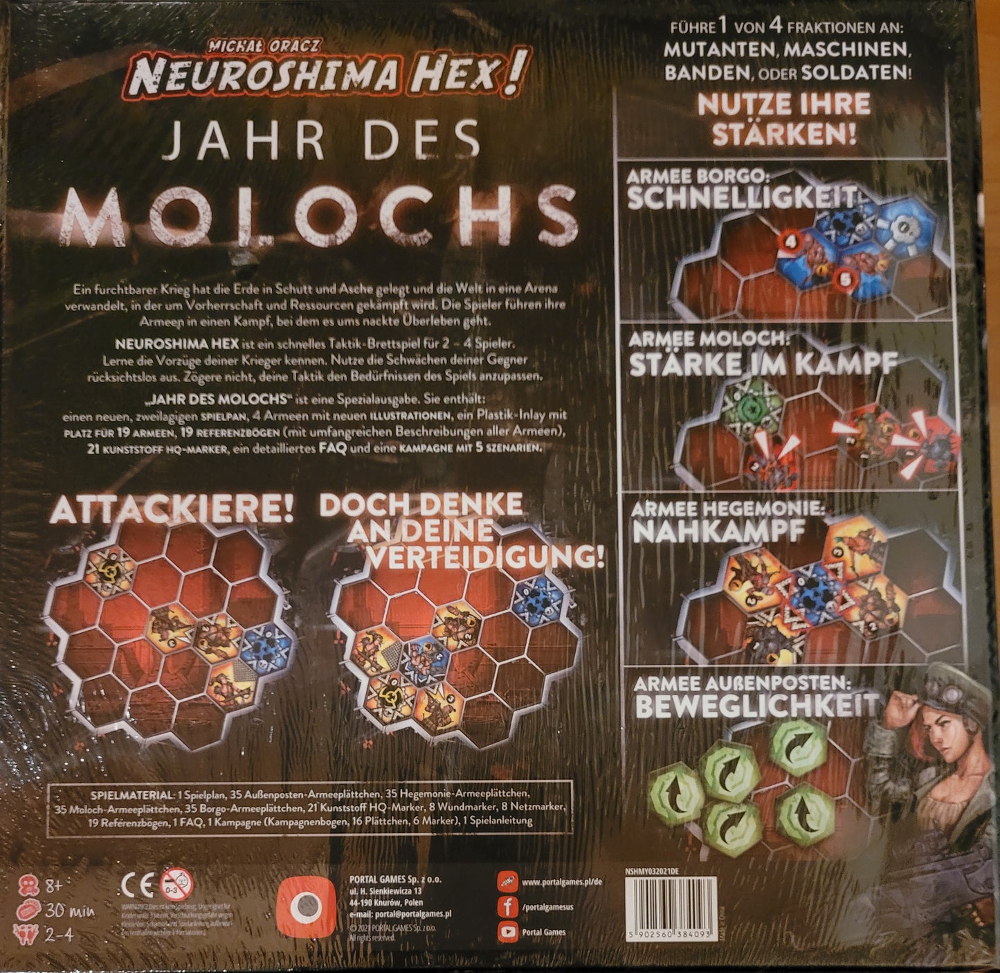 Neuroshima Hex" Jahr des Molochs