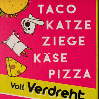 Taco Katze Ziege Käse Pizza - voll verdreht