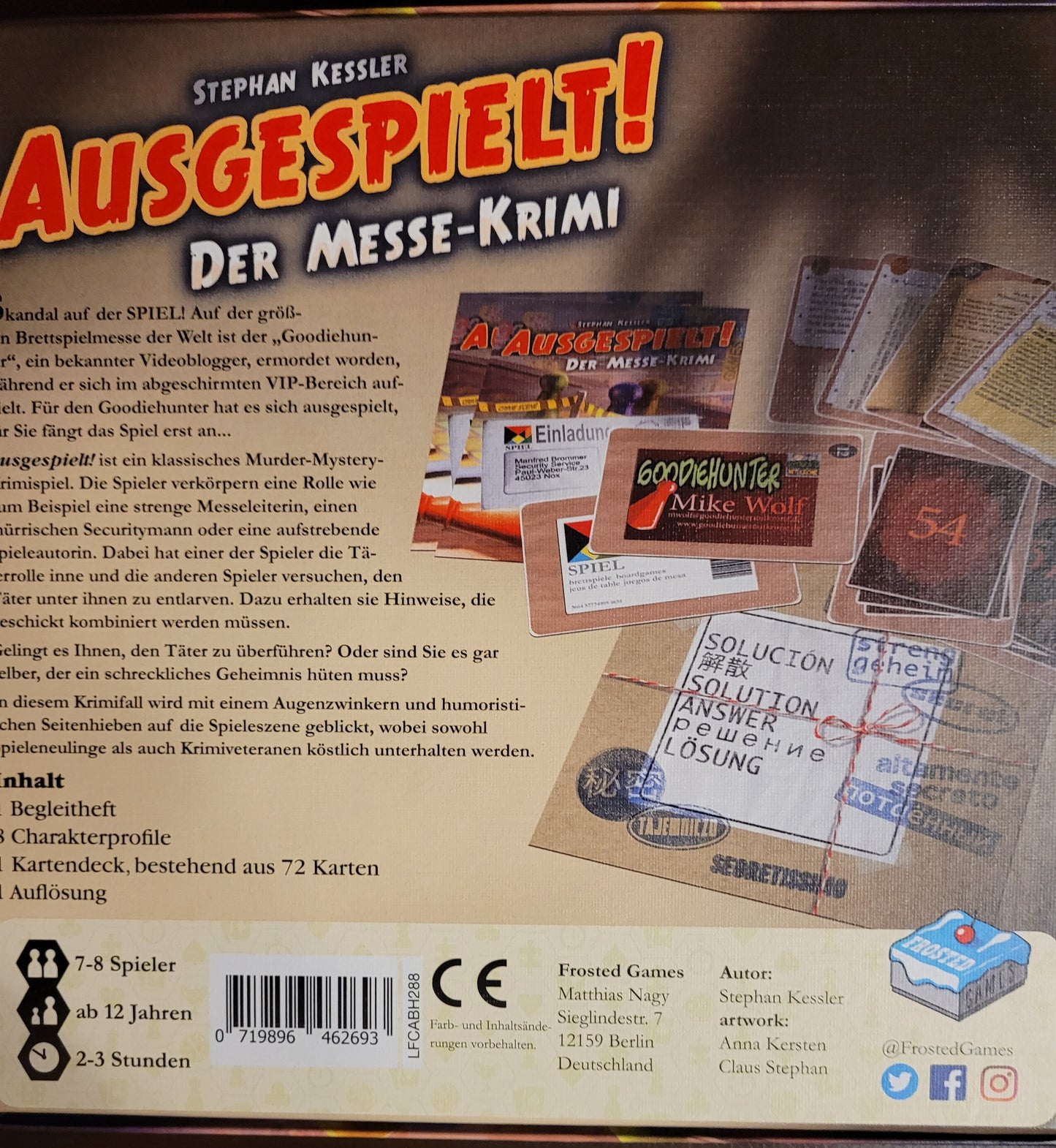 Ausgespielt - Der Messe-Krimi