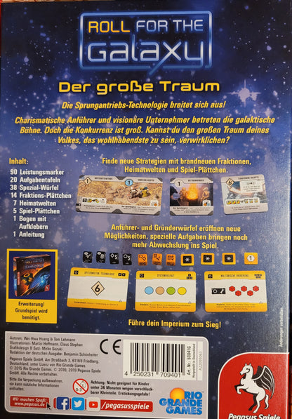 Roll for the Galaxy - Der große Traum