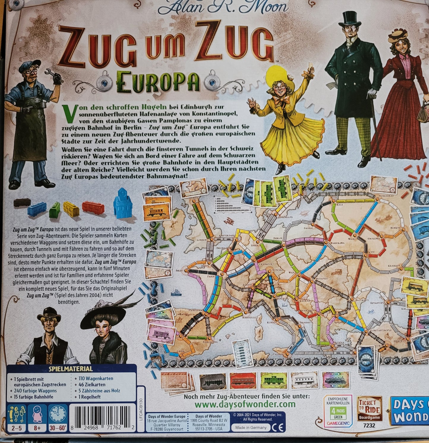 Zug um Zug - Europa