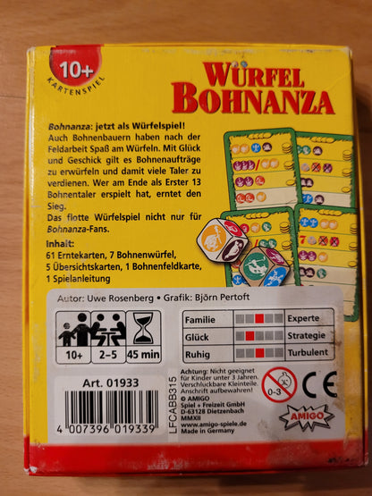 Würfel Bohnanza