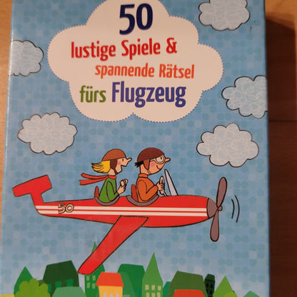 50 lustige & spannende Rätsel fürs Flugzeug