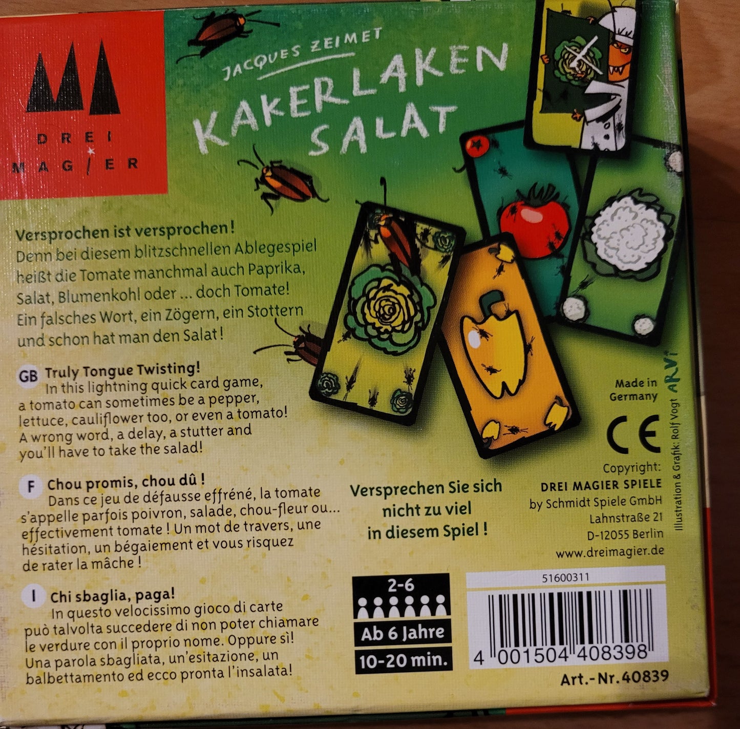 Kakerlakensalat