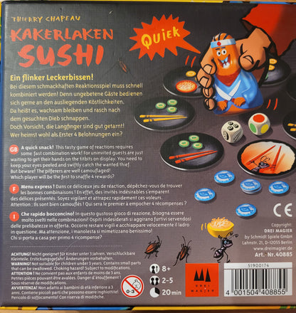 Kakerlaken Sushi