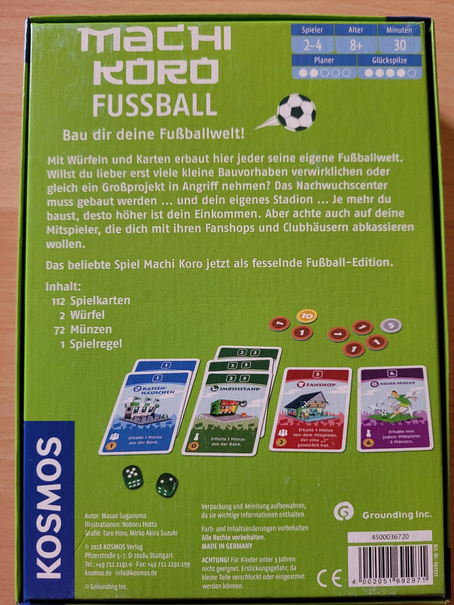 Machi Koro - Fußball