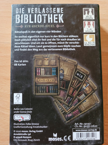 Die verlassene Bibliothek