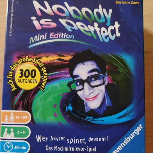 Nobody is perfect - Mini Edition