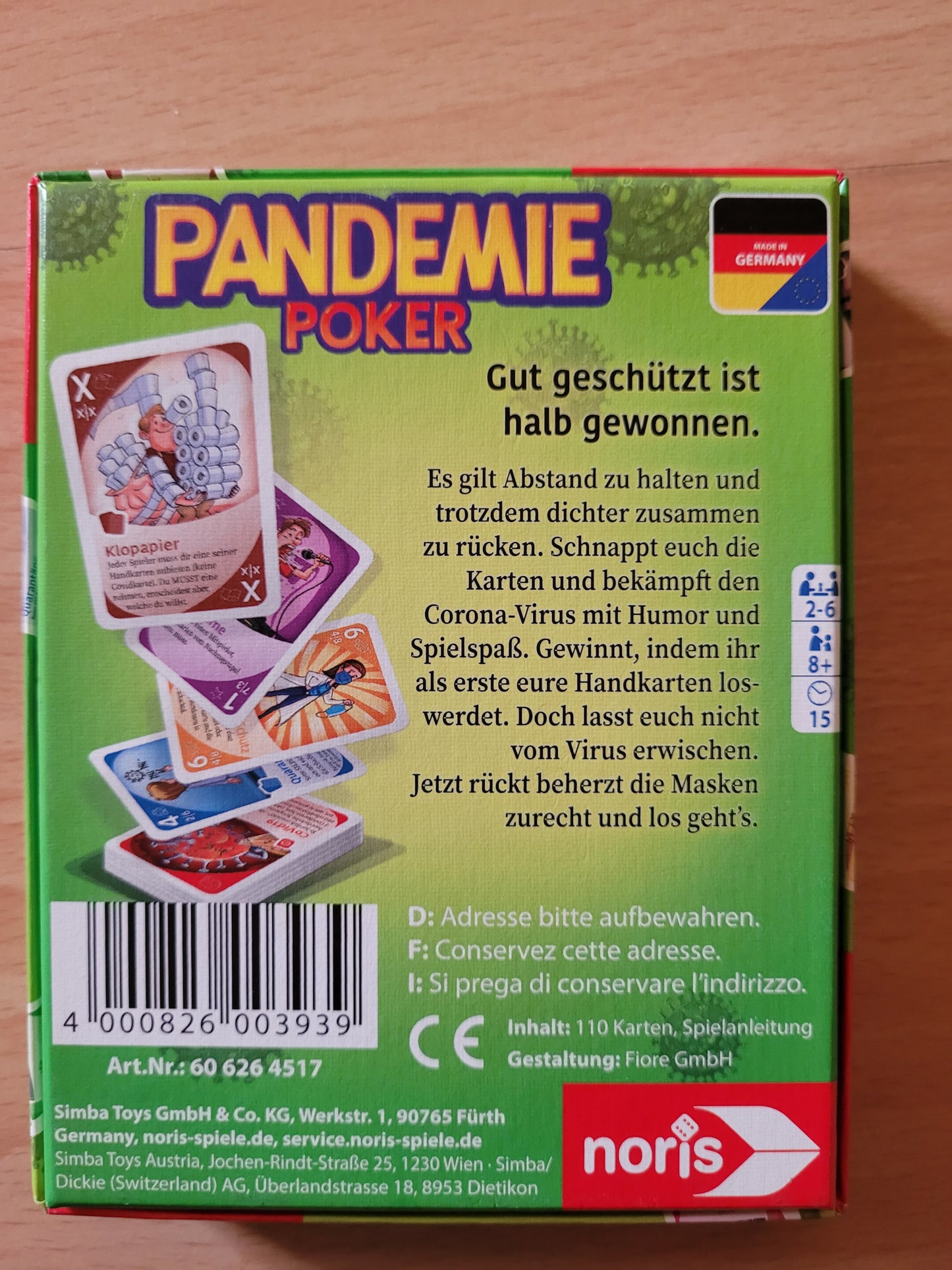 Pandemiepoker