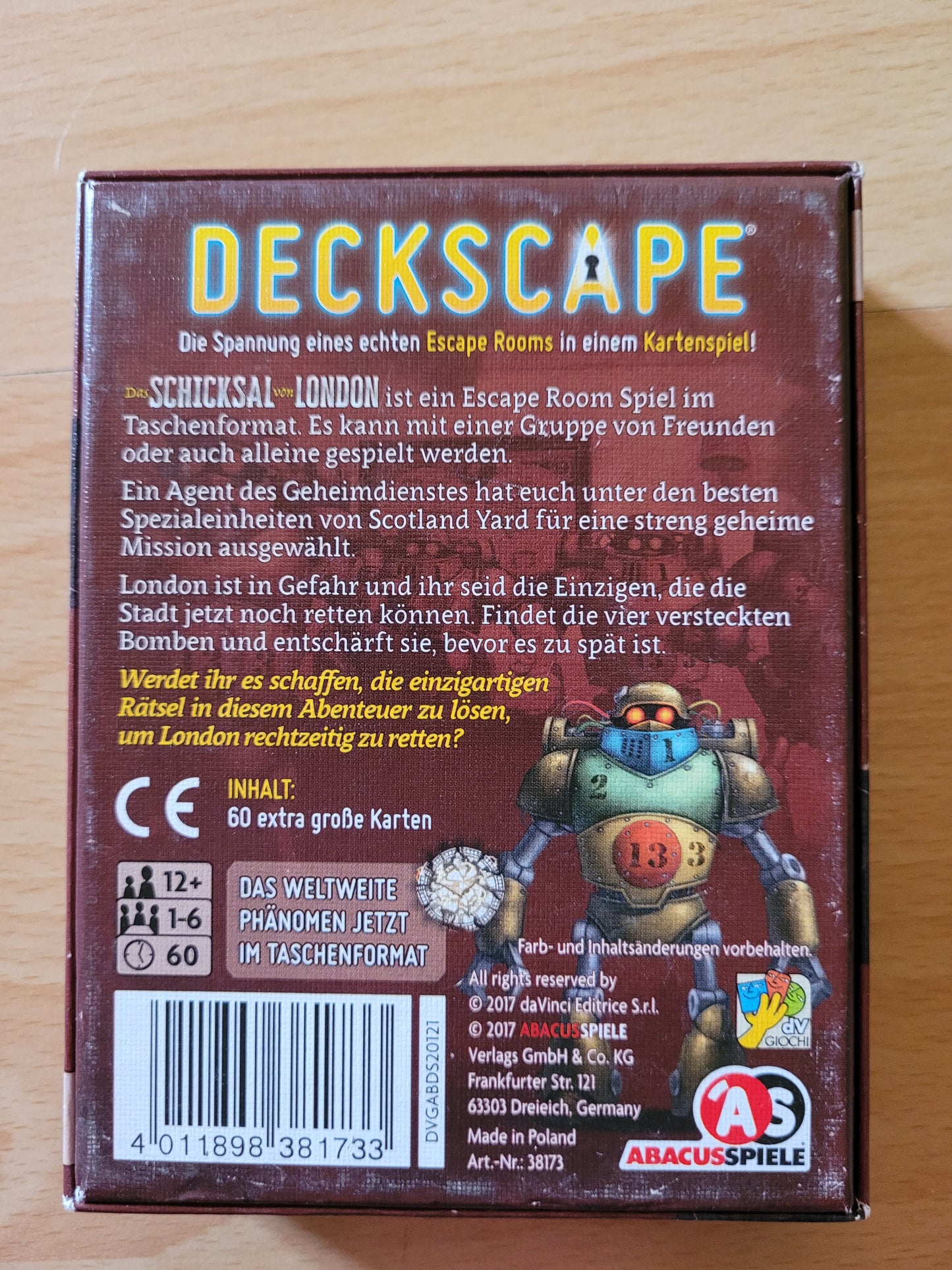 Deckscape - Das Schicksal von London