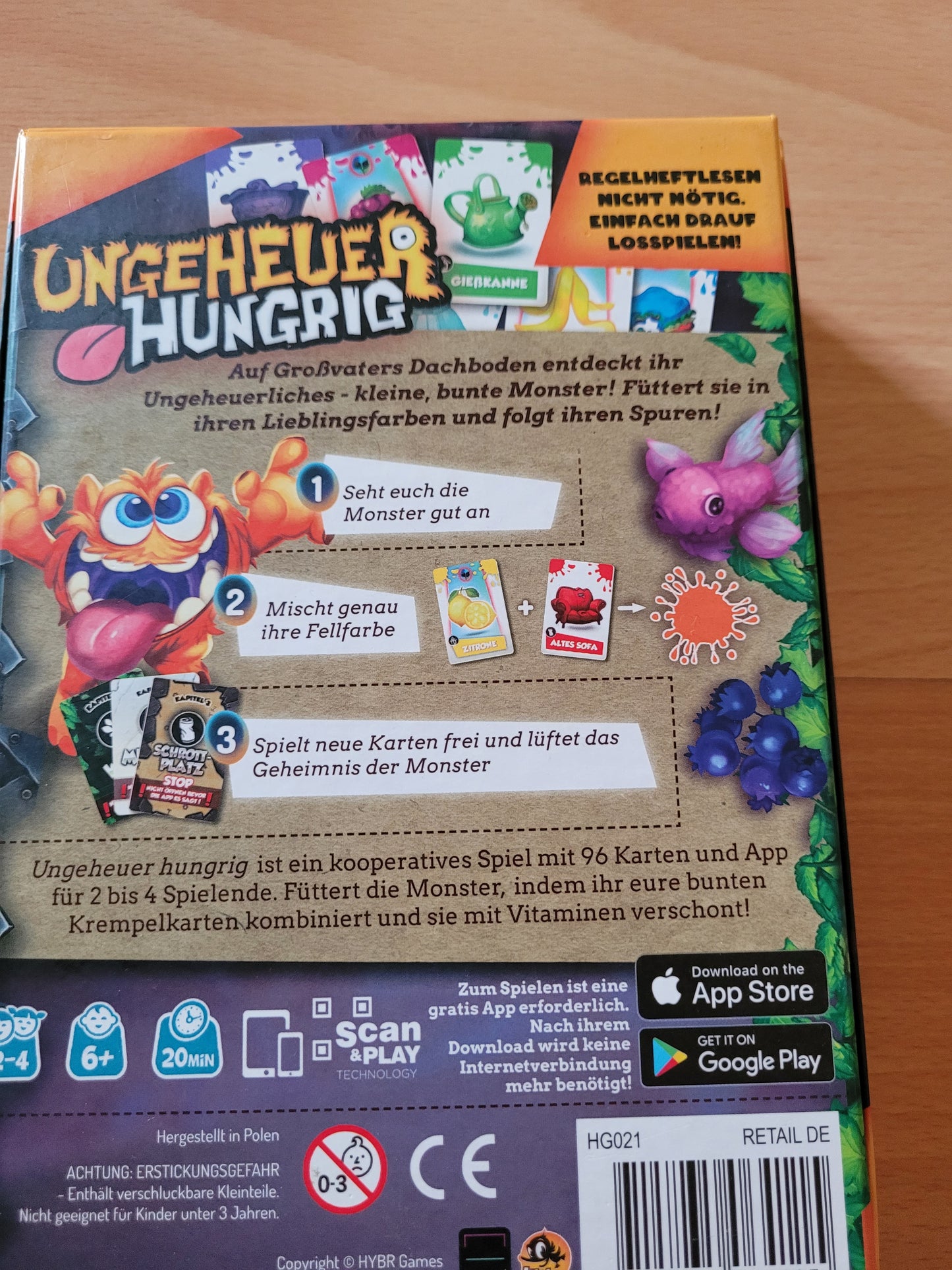 Ungeheuer Hungrig