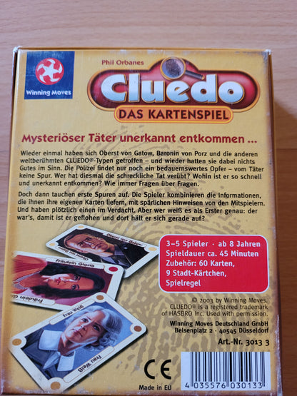 Cluedo - Das Kartenspiel