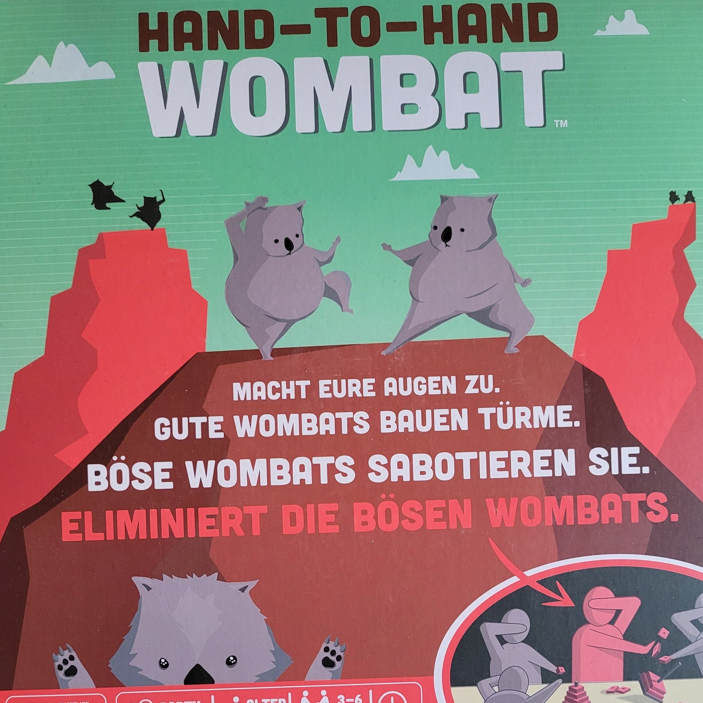 Hand to Hand Wombat