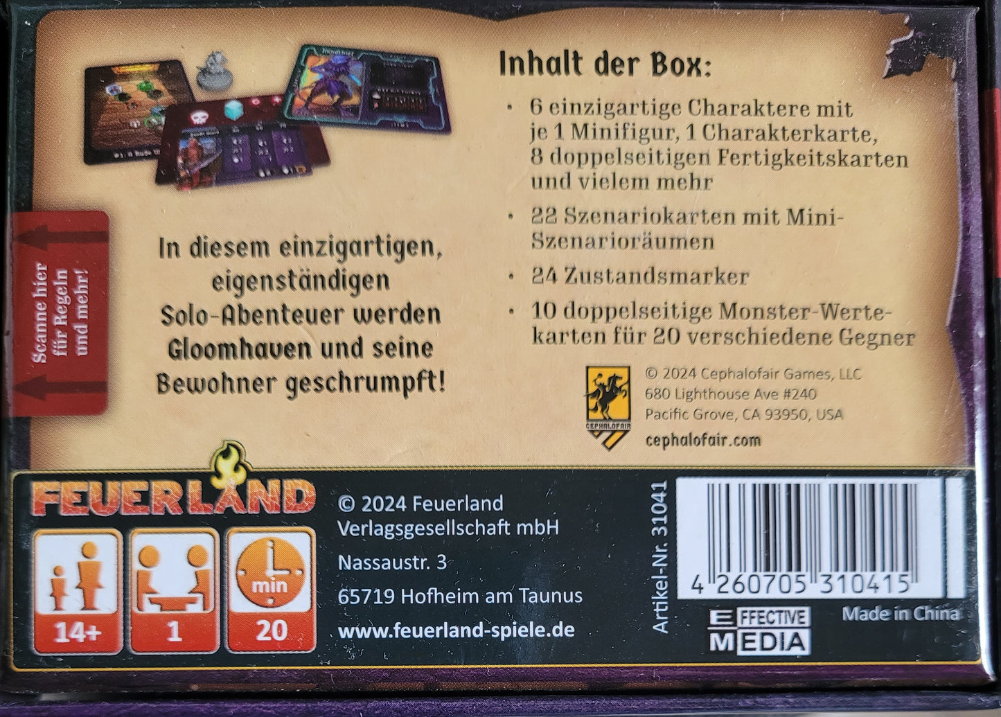 Gloomhaven - Knöpfe und Krabbler