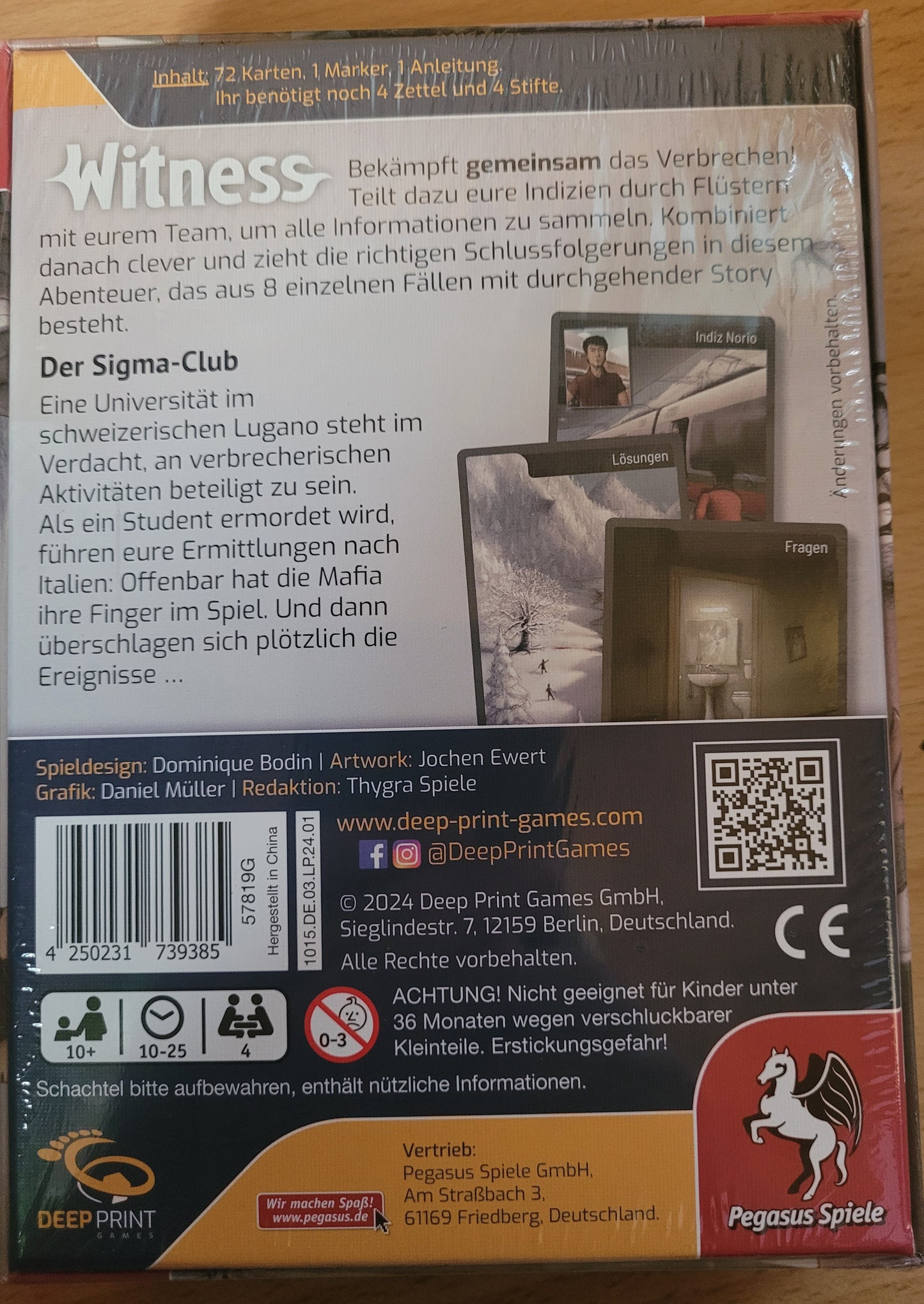 Witness - Der Sigma Club