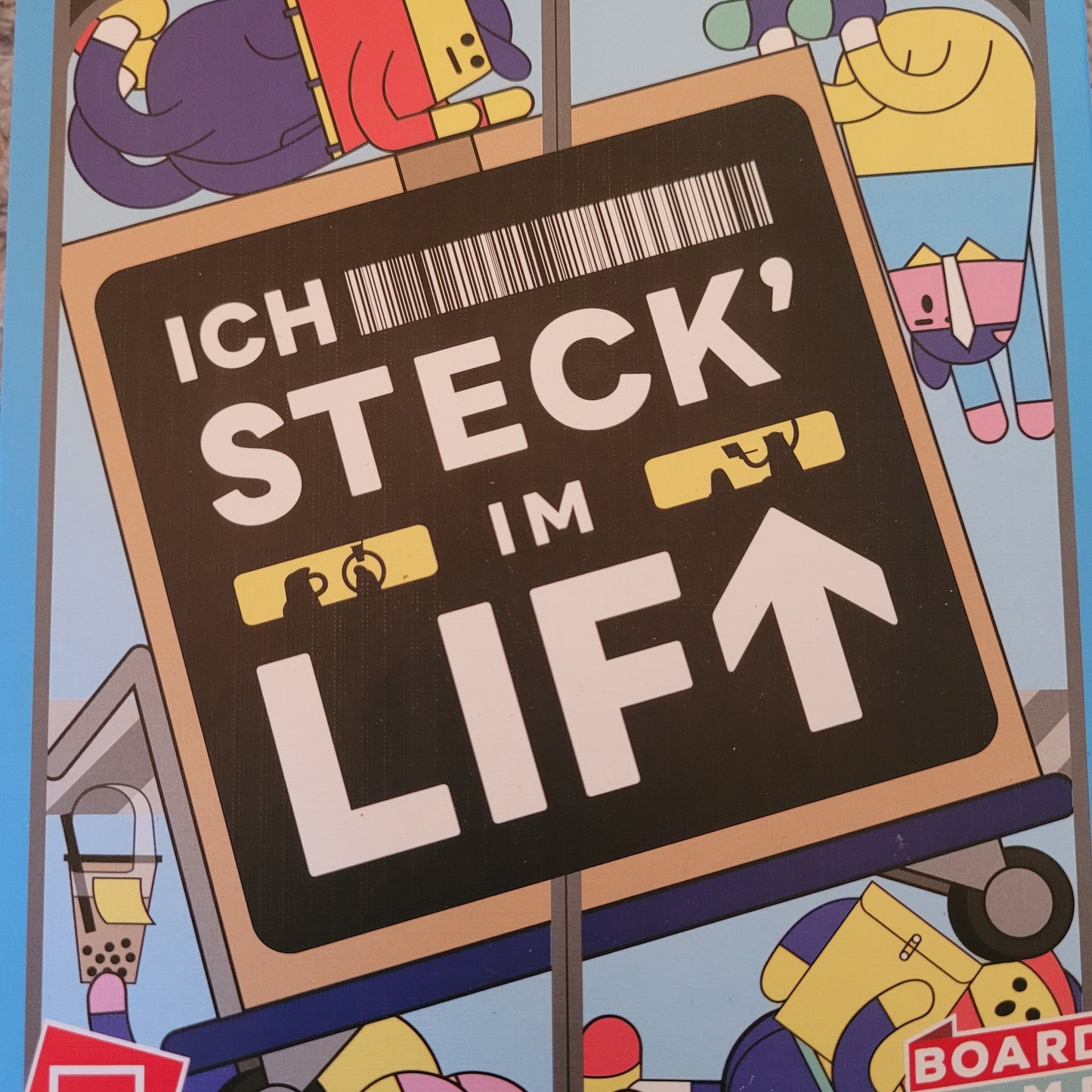 Ich steck im Lift