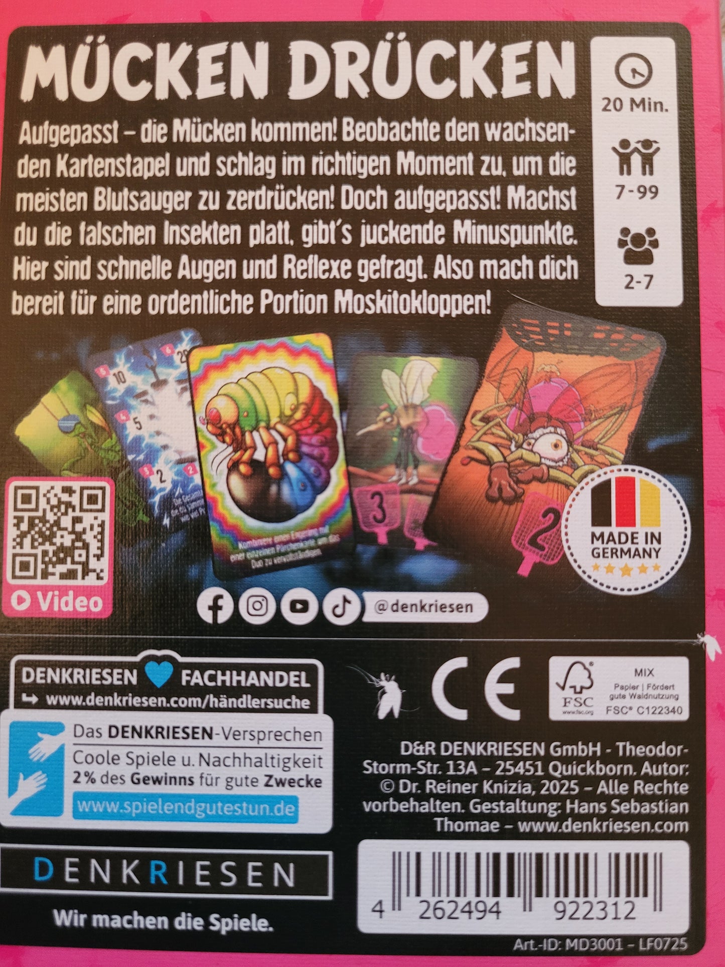 Mücken drücken