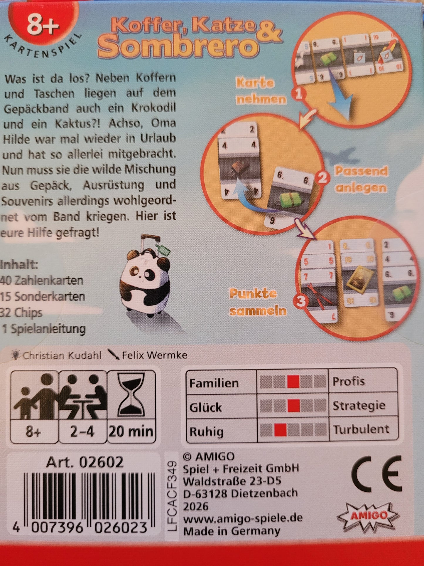 Koffer, Katze & Sombrero