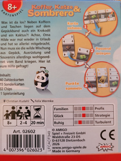 Koffer, Katze & Sombrero