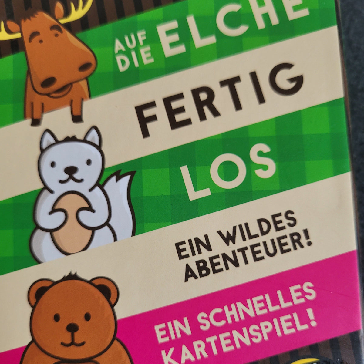 Auf die Elche fertig los