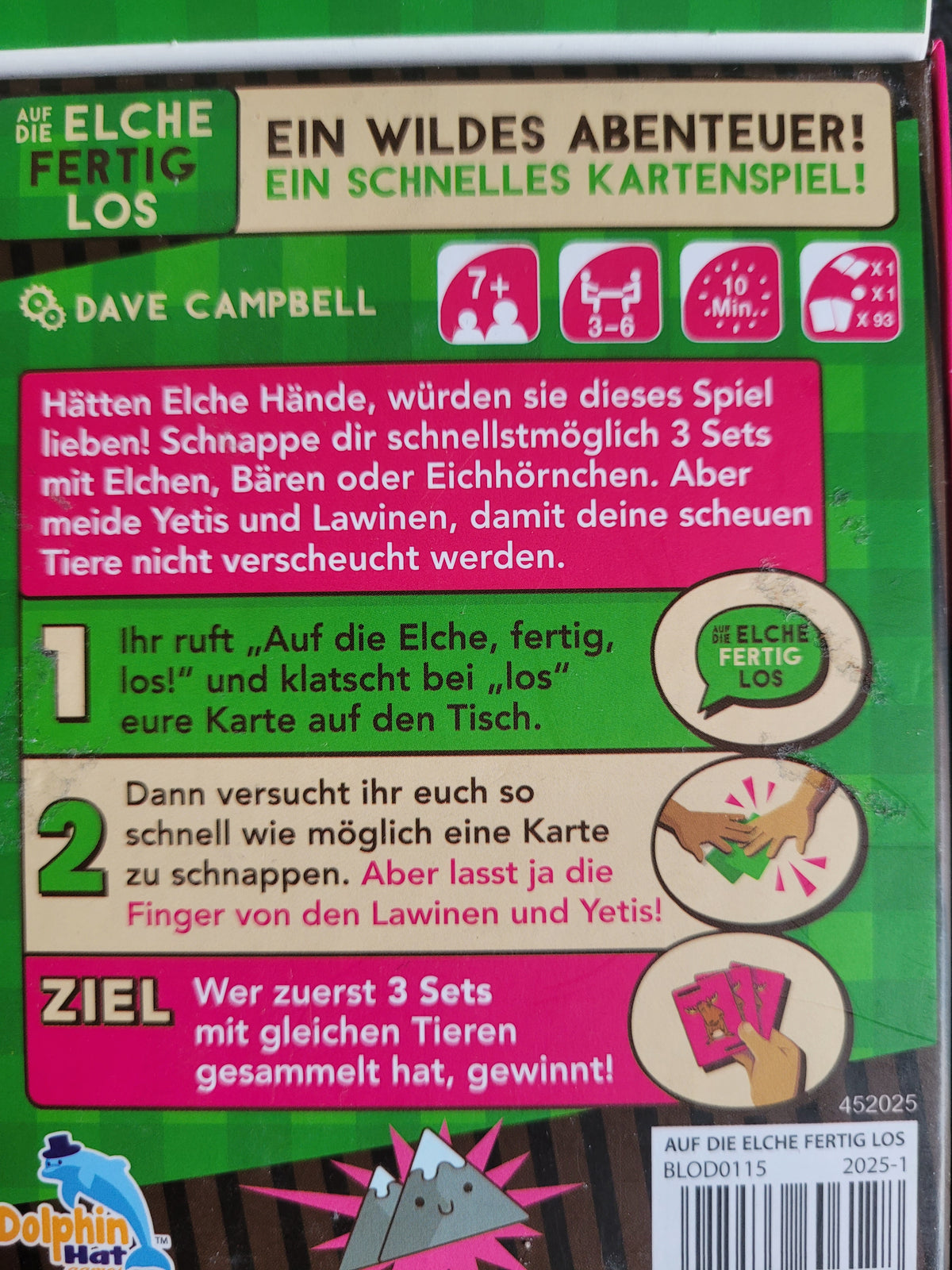 Auf die Elche fertig los