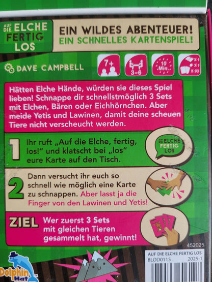 Auf die Elche fertig los